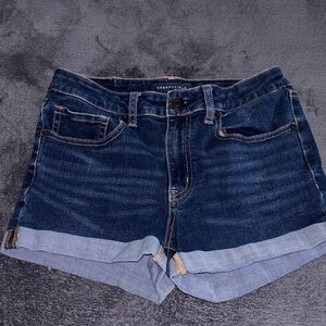Aeropostale Dark Blue Jean Shorts